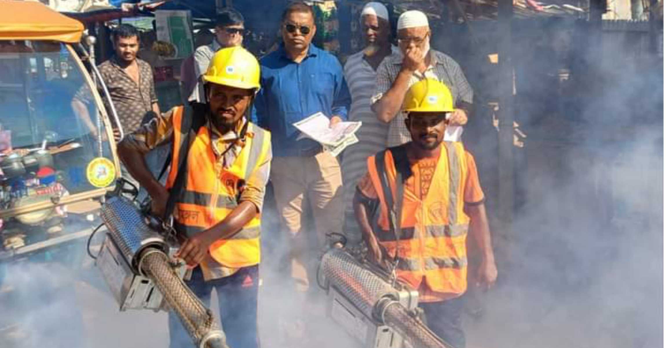 শ্রীমঙ্গলে মশক নিধন কর্মসূচির উদ্বোধন