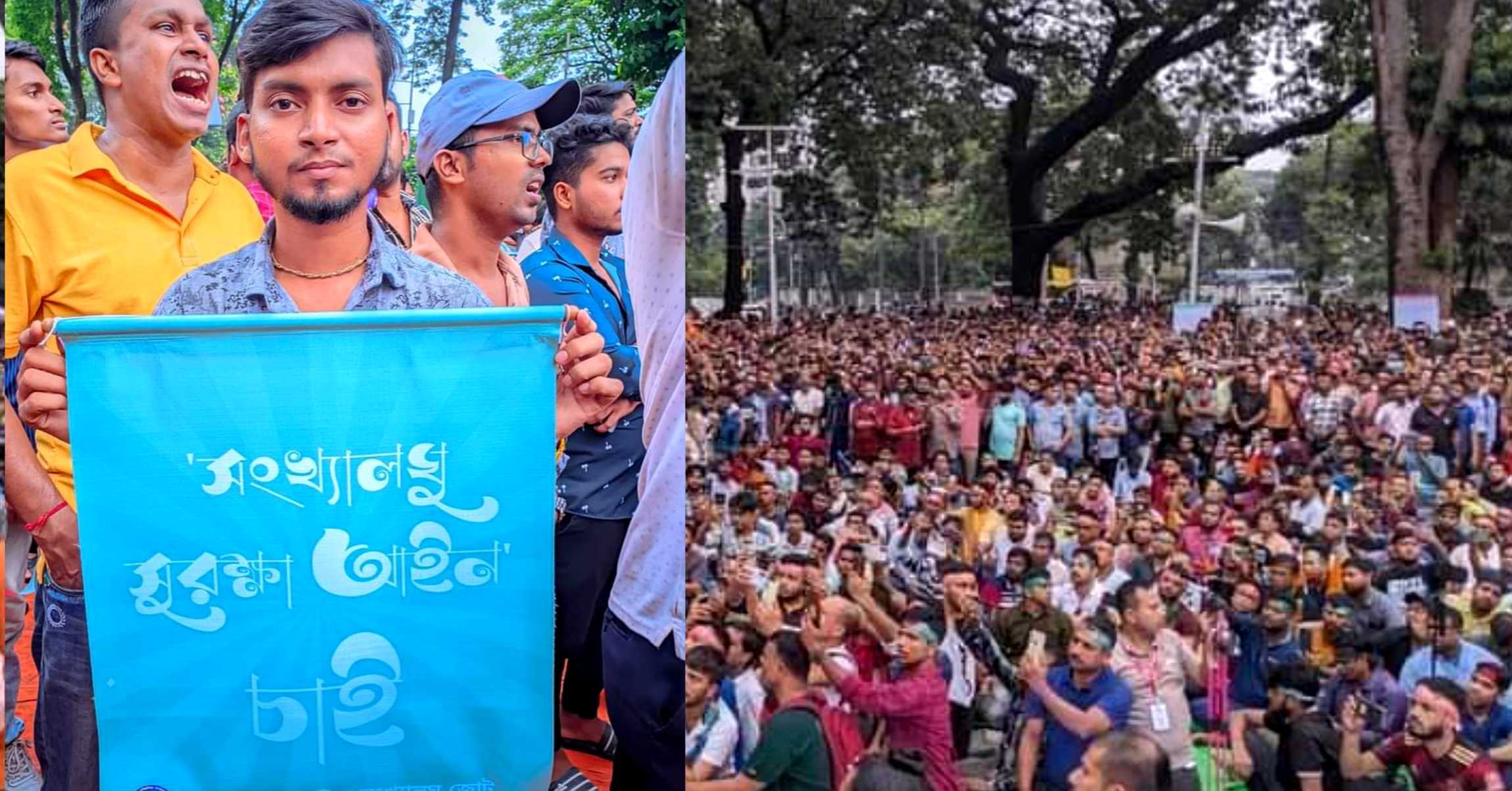 দ্রুত আট দফা দাবি না মানলে;কঠোর কর্মসূচি ঘোষণা করবে সনাতনীরা